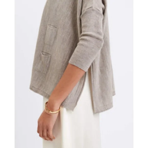 MERSEA Catalina Crewneck Sweater in Driftwood One Size - Picture 3 of 10